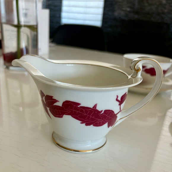 Rare Vintage Japanese Maple Hand Painted Koran China Tea Set - Picture 10 of 15